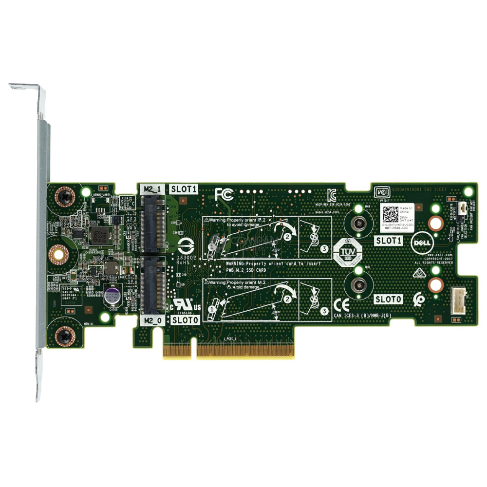 M7W47 DELL BOSS-S1 PCIE 2 x M.2 SLOT  ADAPTER CARD